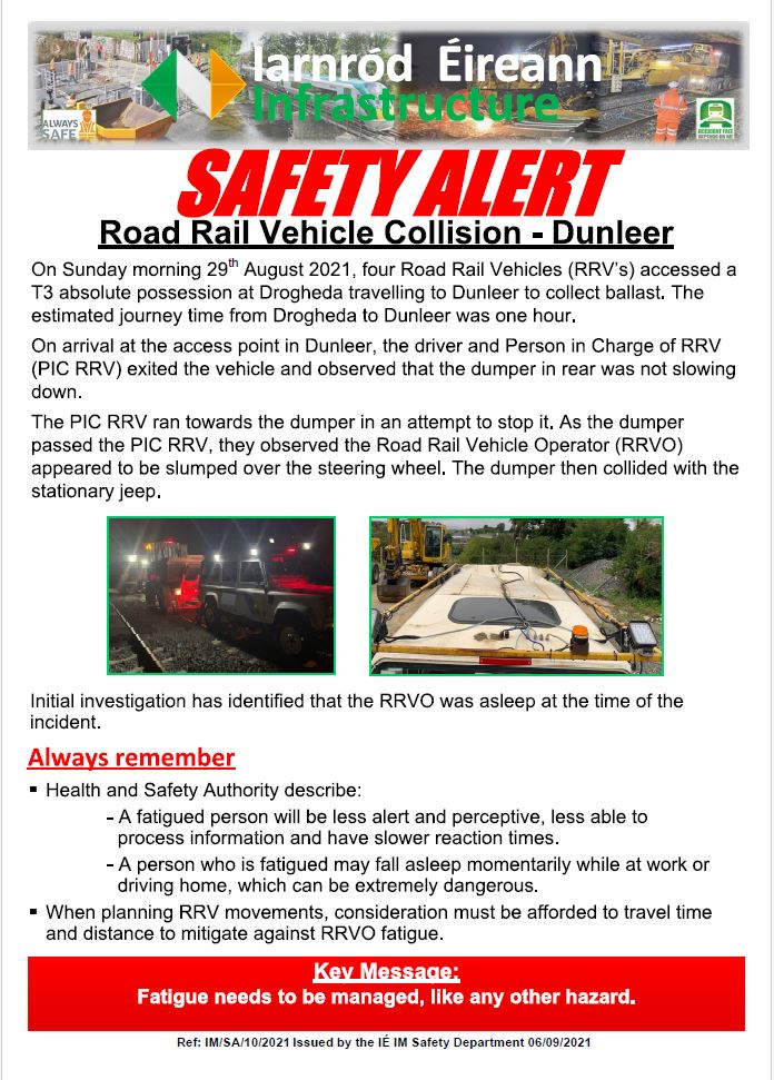Safety Alert